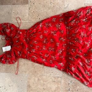 Gorgeous never worn new with tags red Spanish dress from Zara